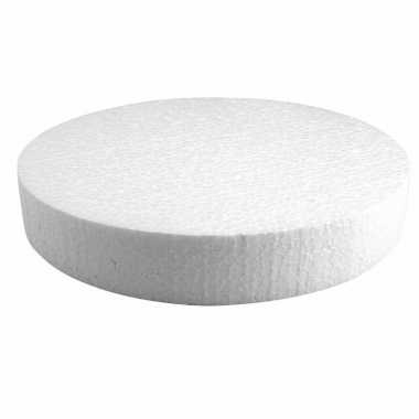 Knutselen piepschuim schijf 25 cm