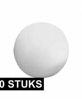 50x piepschuim ballen bollen van 3 cm hobby vormen